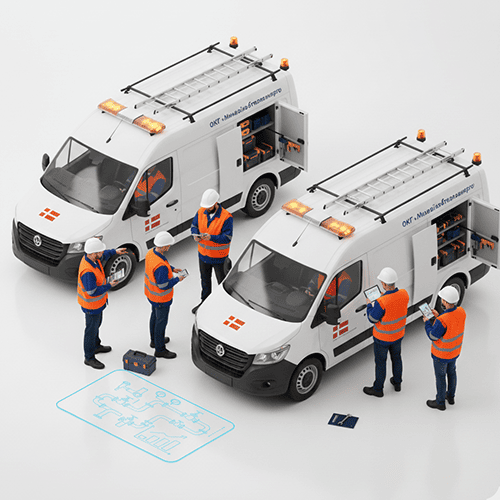 Фахівці ОКП «Миколаївоблтеплоенерго» освоюють нові аварійні автомобілі від Данії